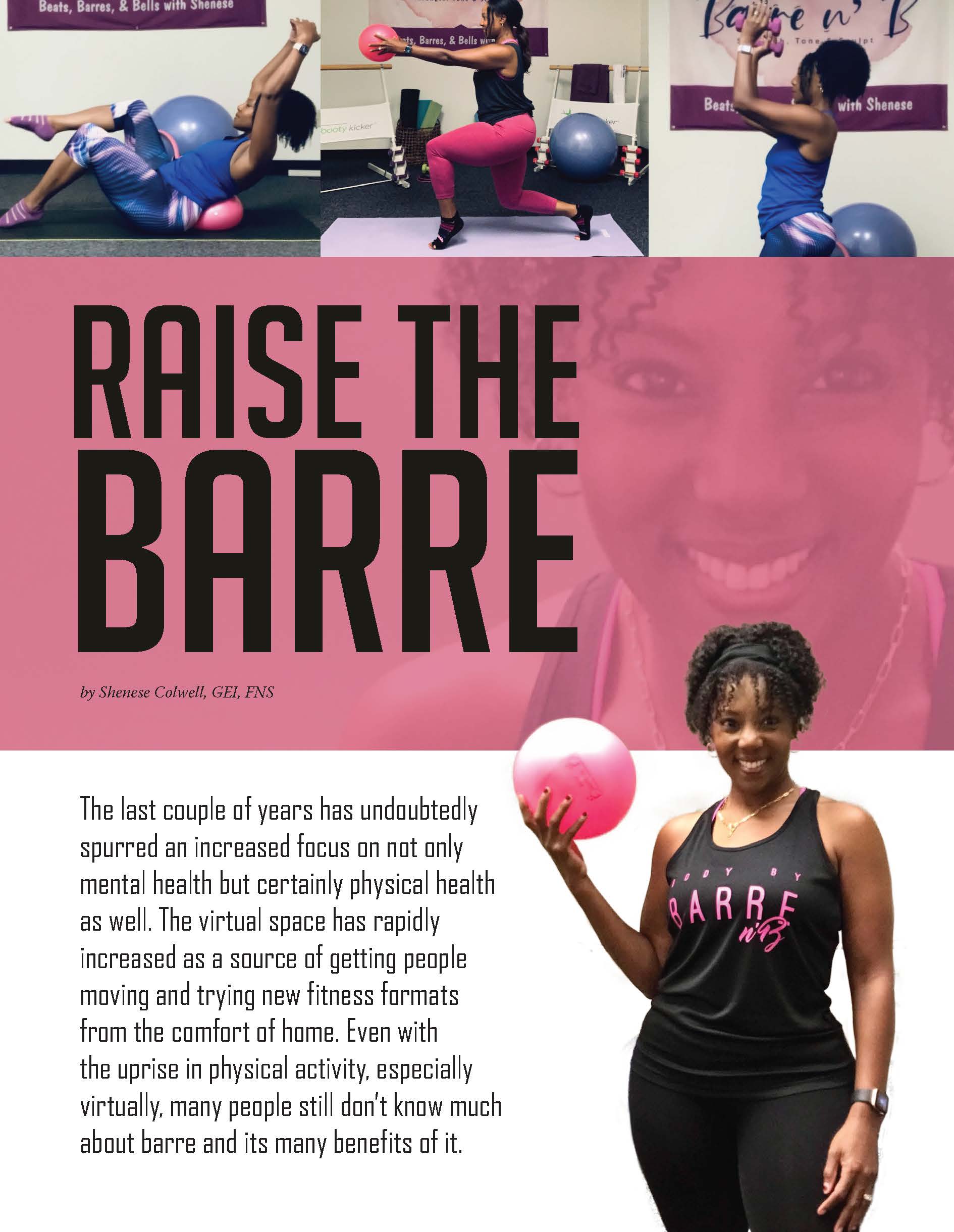 Get a Great Barre Workout At Home