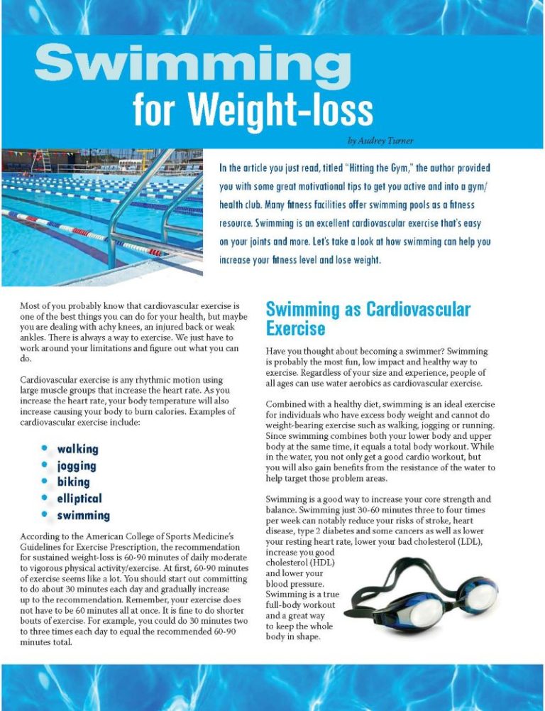 4 Reasons Swimmers Have Great Heart Health