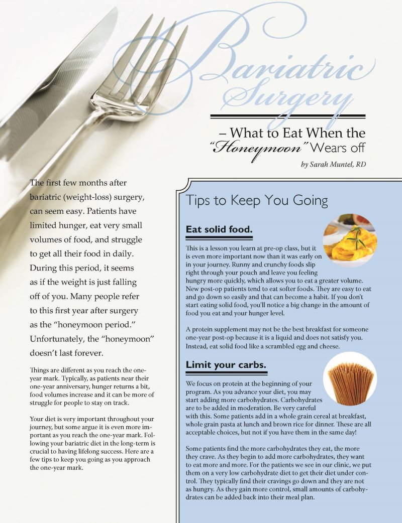 Tips to Prevent Overeating after Bariatric Surgery