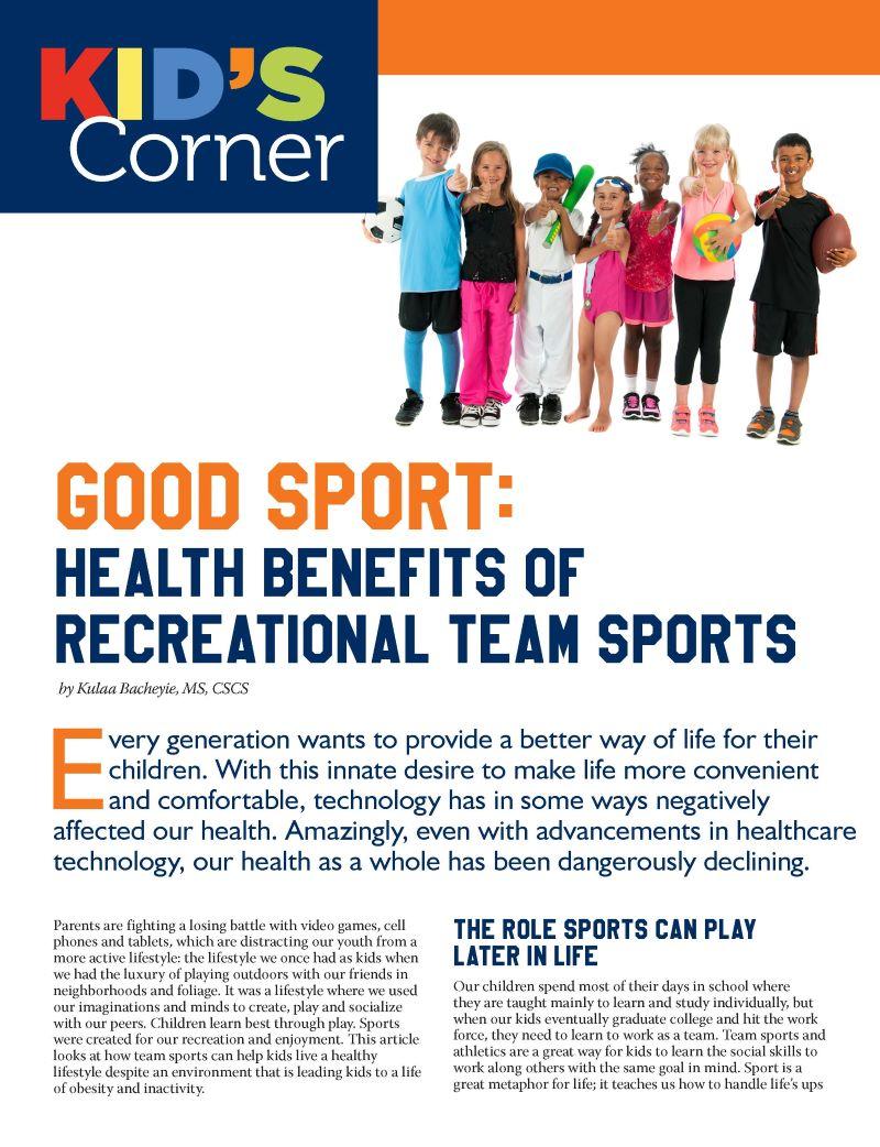 How Does Playing Sports Make You More Healthy? - SportsRec